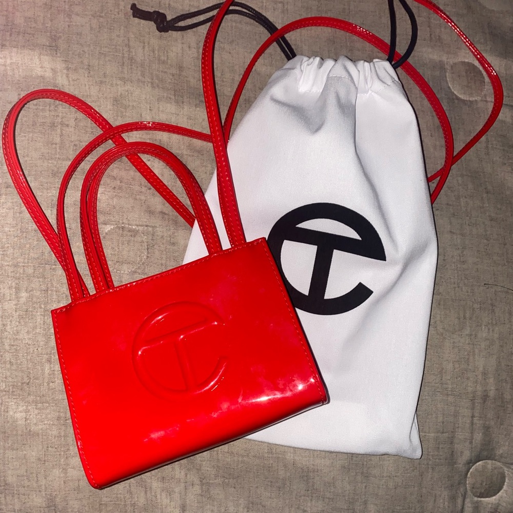 Patent Red Small Telfar